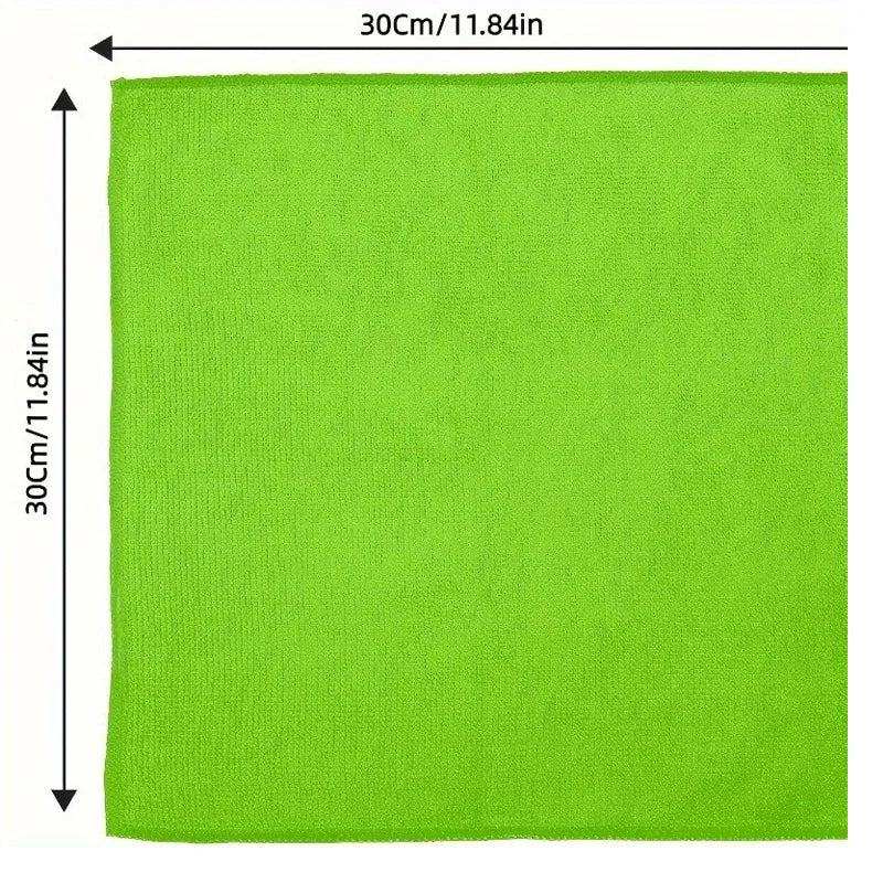 Multi-Pack Assorted Colors Microfiber Cloths