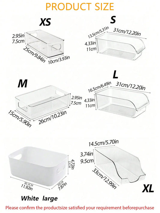Stackable Refrigerator Storage Bin