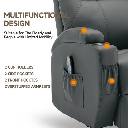 Recliner Chair with Massage and Heat