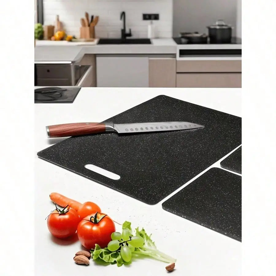 Titanium Cutting Board with Marble Pattern