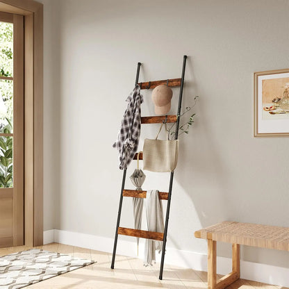 5-Tier Wooden Blanket Ladder