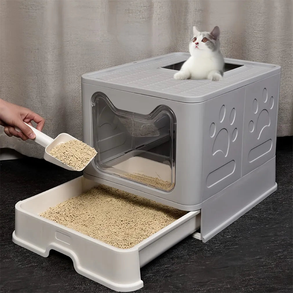 Easy Cleaning Cat Litter Box