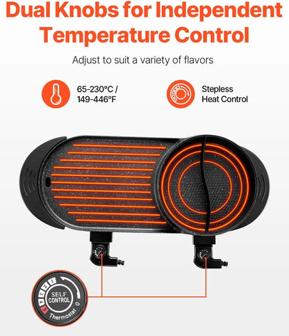2-in-1 Grill and Hot Pot