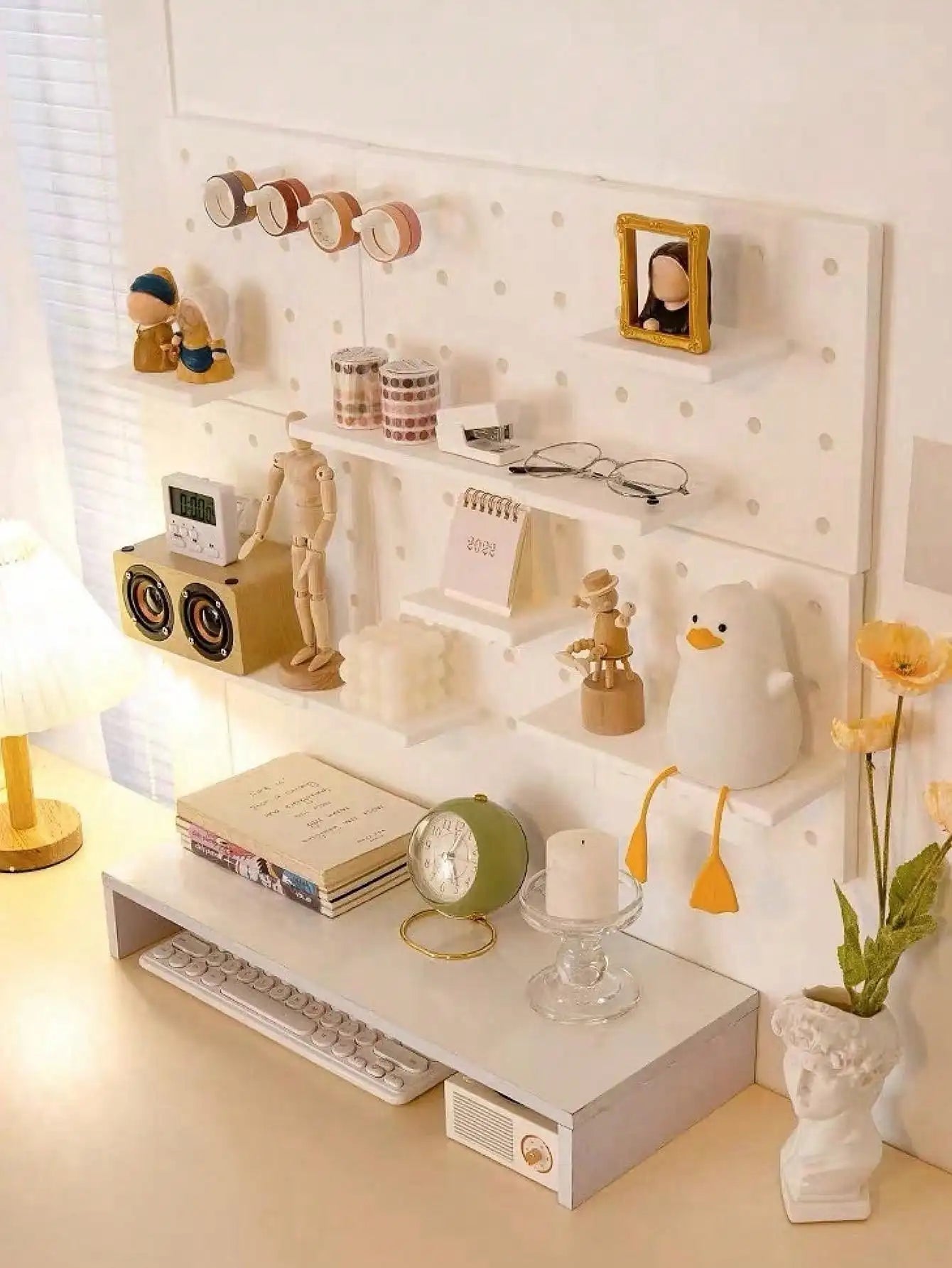 Student Dorm Desk Organizer for Light Items