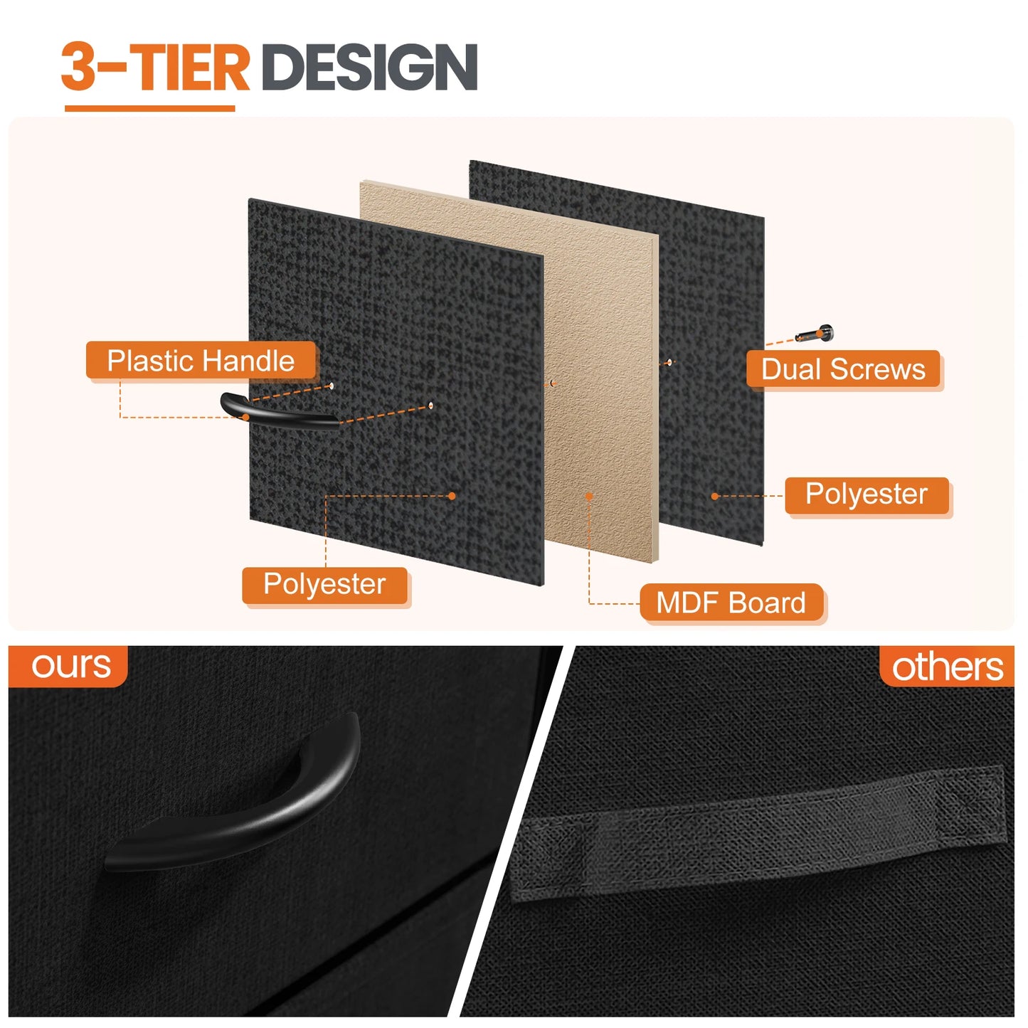 Nightstand Bedside Table