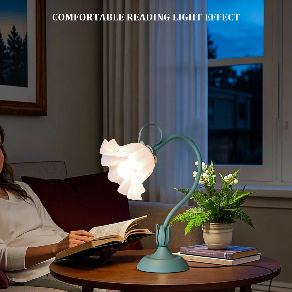 Vintage bedside lamp