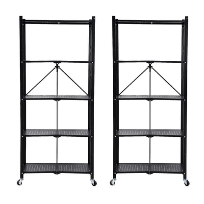 Storage Shelving 5-Tier With Wheels