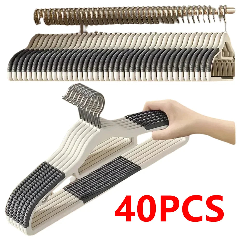 20/40PCS Durable Anti Slip Hangers