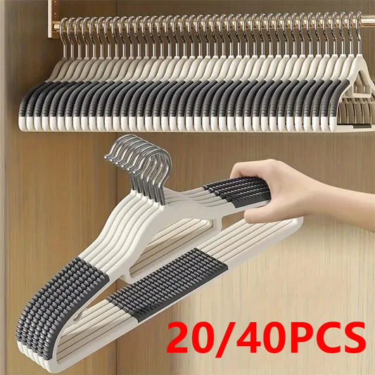 20/40PCS Durable Anti Slip Hangers