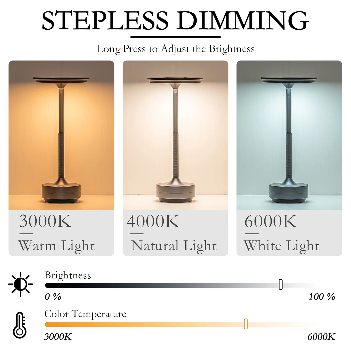 Wireless LED Touch Lamp