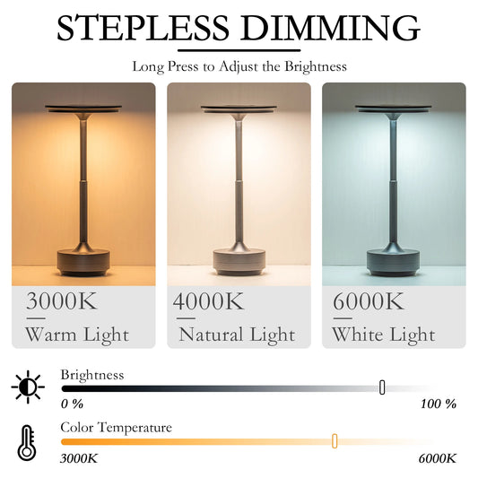 Wireless LED Touch Lamp