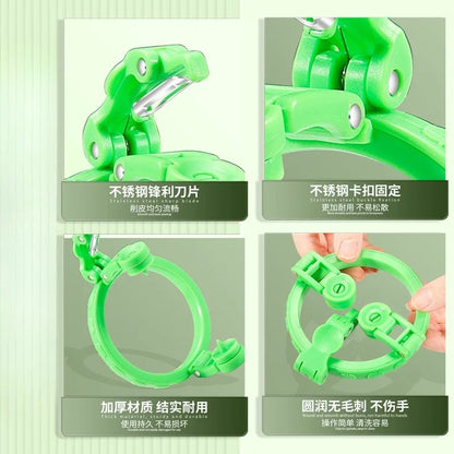 Handheld Rotating Peeler for Apple