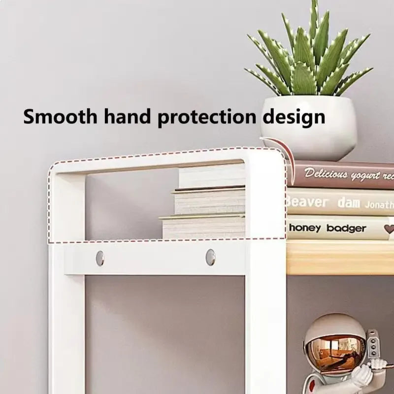 Iron Office Desk Storage Rack