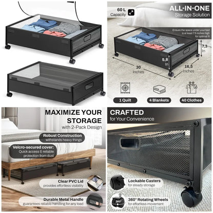 Under Bed Storage Containers