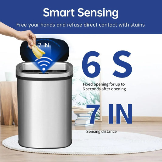 Automatic Touchless Trash Can