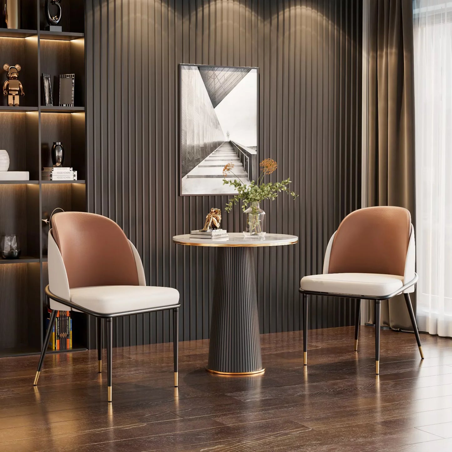 Dining Chairs Luxurious Upholstered