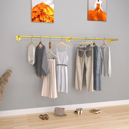 Industrial Pipe Clothing Rack