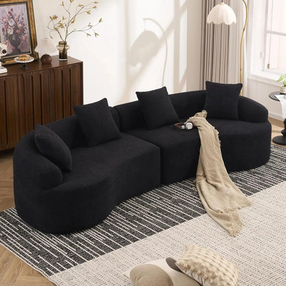 Boneless Curved Sofa