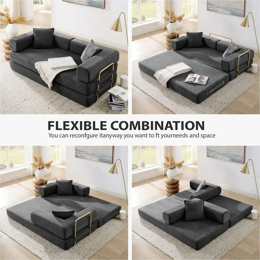 Folding Convertible Sofa Bed