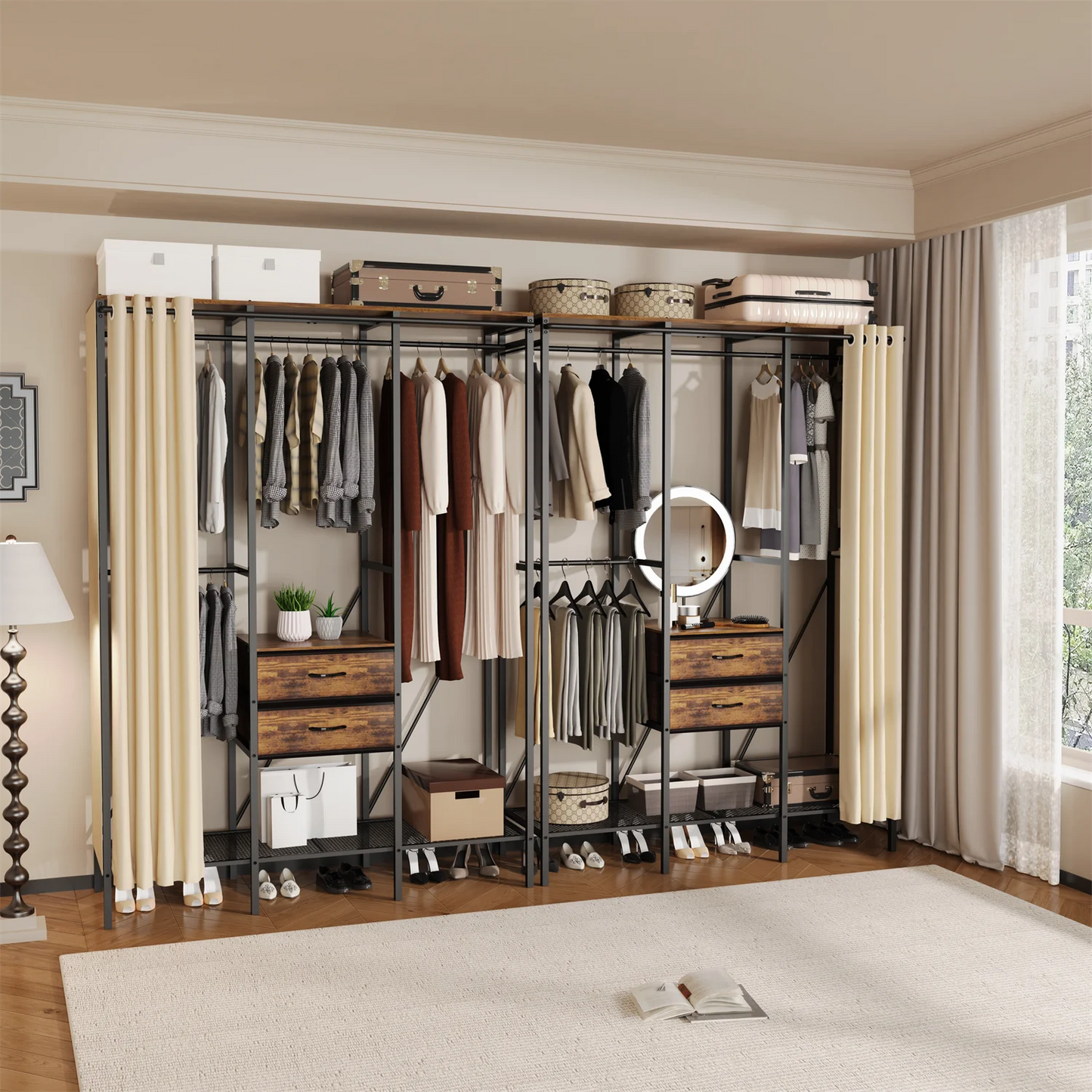 XXL Large Clothing Armoire
