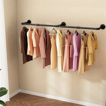 Industrial Pipe Clothing Rack