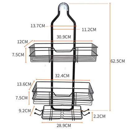 3-tier Household Shower Shelves