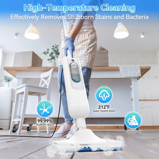 6 in 1 Scrubbing Steam Vac Mop