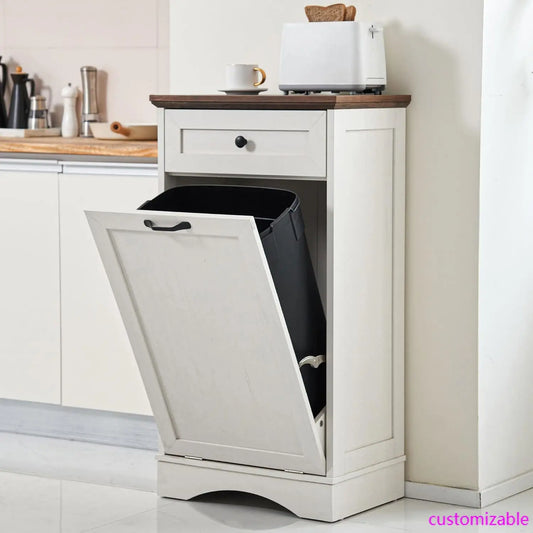 Tilt-Out Trash Cabinet