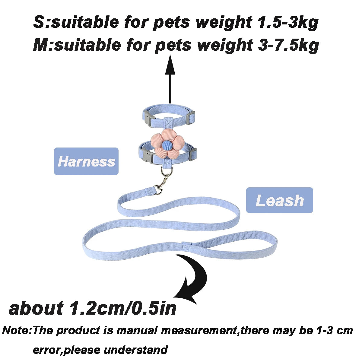 Cat Harness and Leash Sets