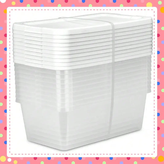 6-Quart Clear Storage Bins