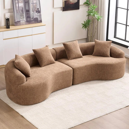 Boneless Curved Sofa