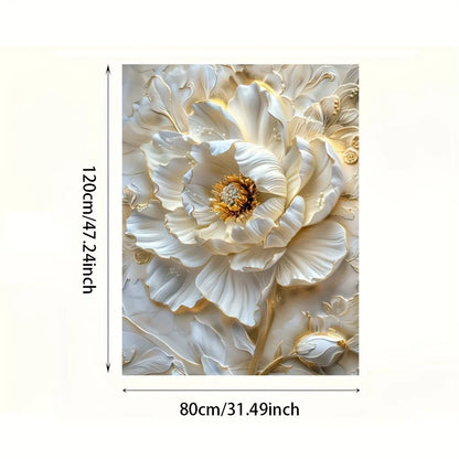 Modern abstract floral canvas art prints