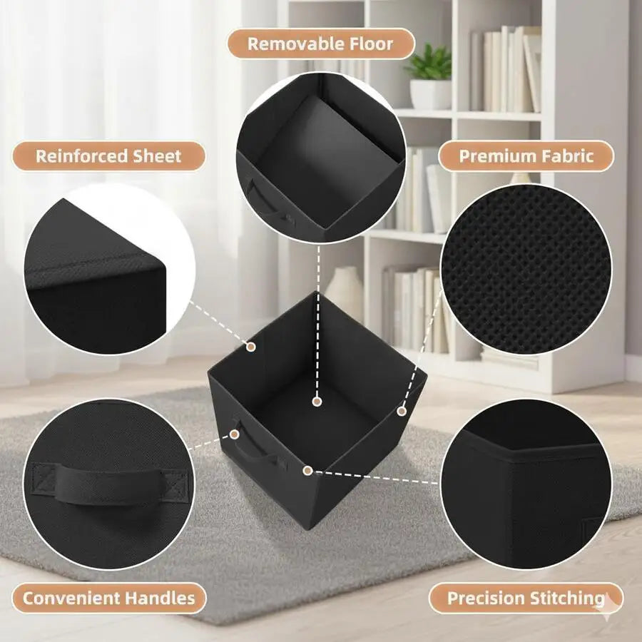 Collapsible Fabric Storage Cubes