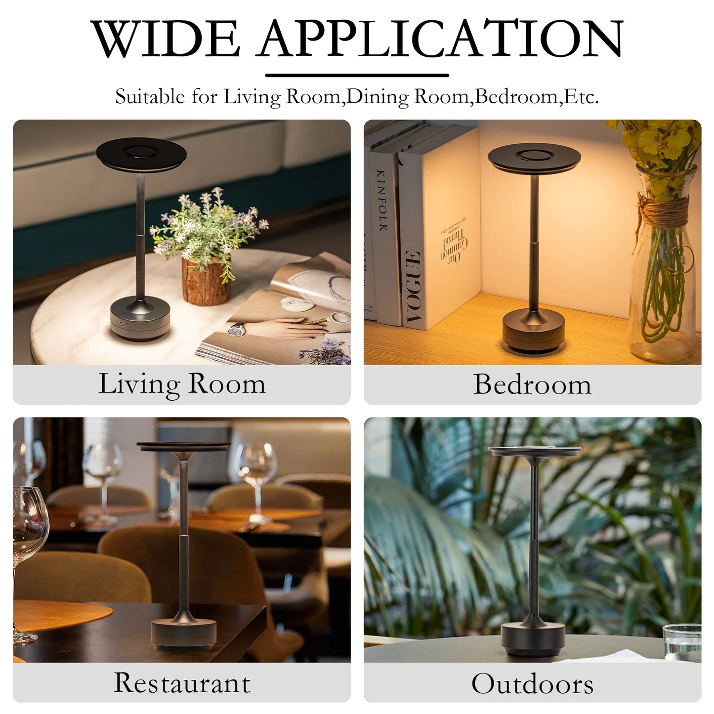 Wireless LED Touch Lamp