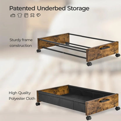 Under Bed Storage with Wheel