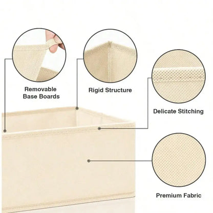 Foldable Fabric Storage Boxes