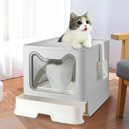 Easy Cleaning Cat Litter Box
