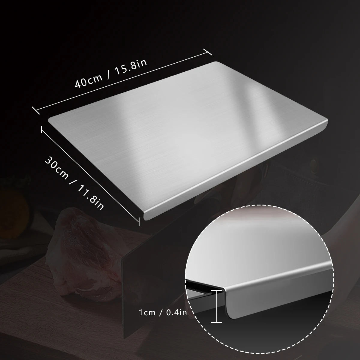 Stainless Steel Cutting Board