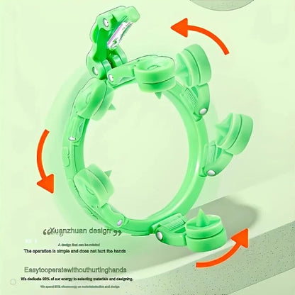 Handheld Rotating Peeler for Apple