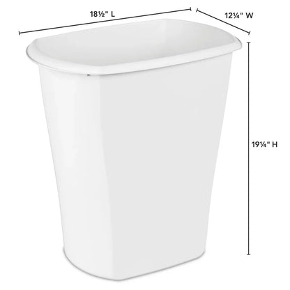 Slim Rectangular Trash Can