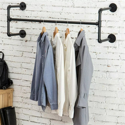Industrial Pipe Clothing Rack