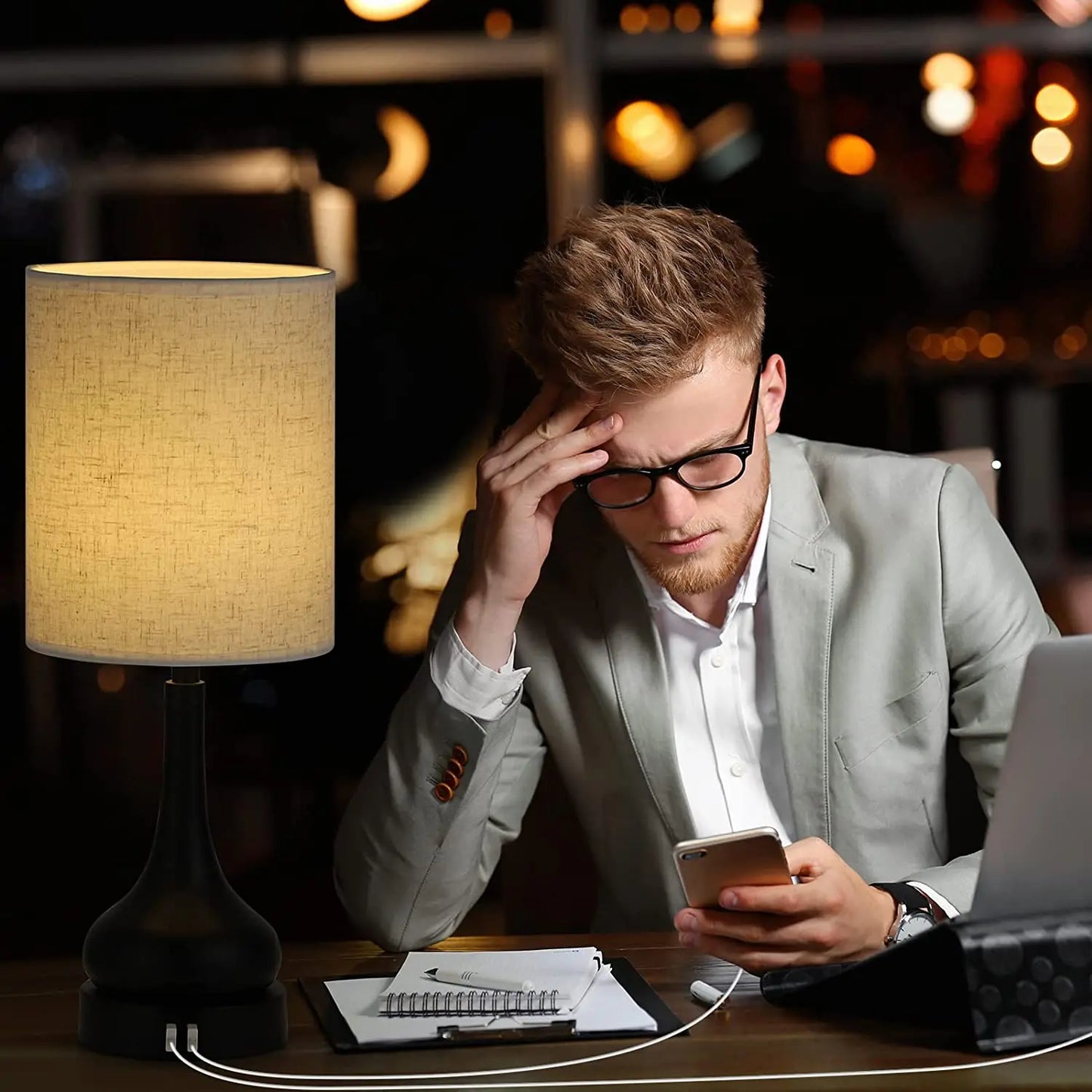 Touch Control Bedside Lamps