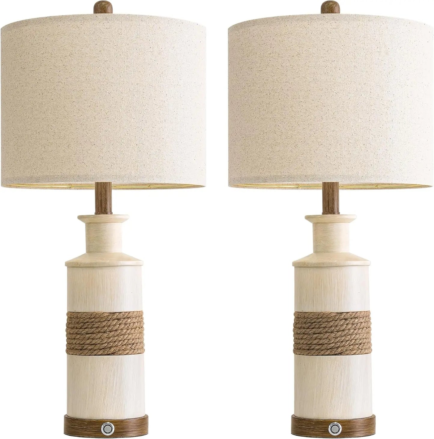 Farmhouse Boho Table Lamps