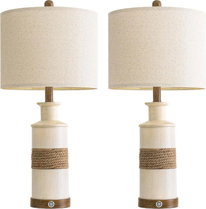 Farmhouse Boho Table Lamps