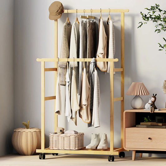 Double Layer Clothes Rack
