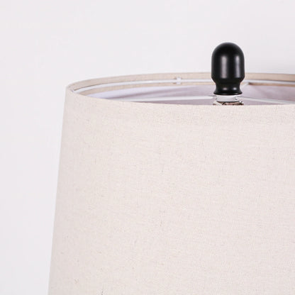 Ceramic Table Lamp With Linen Shade
