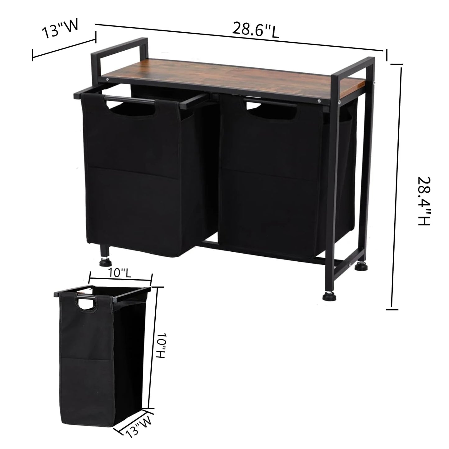 Laundry Basket Organizer