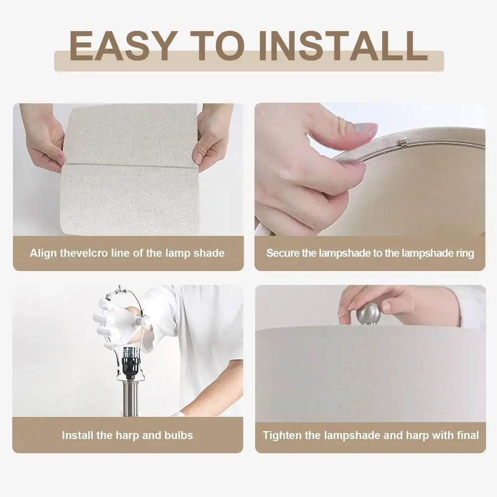 24 Inch Vintage Ceiling Table Lamp