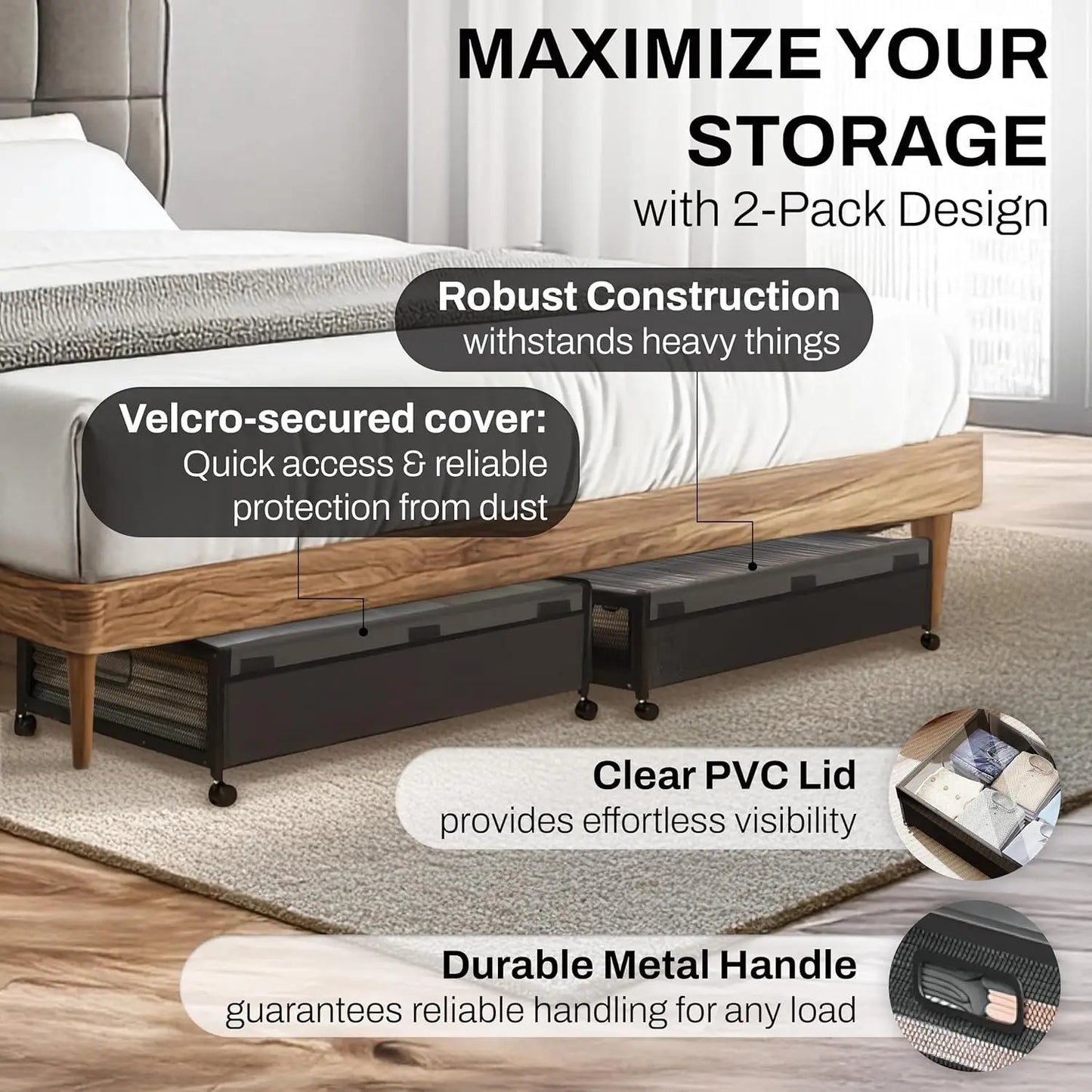 Under Bed Storage Containers