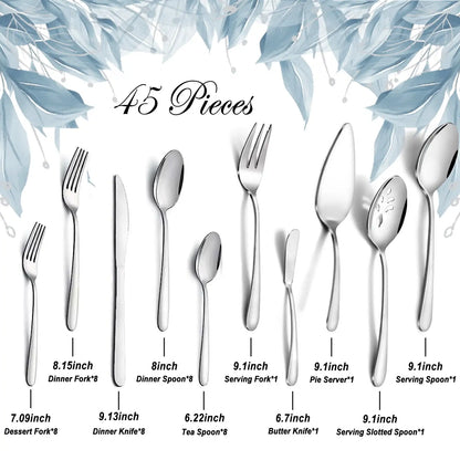 Stainless Steel Flatware Cutlery Set